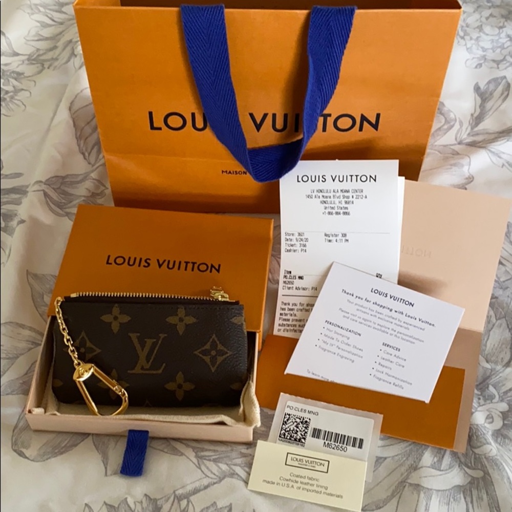 NIB 2020 Louis Vuitton Monogram Key Pouch
